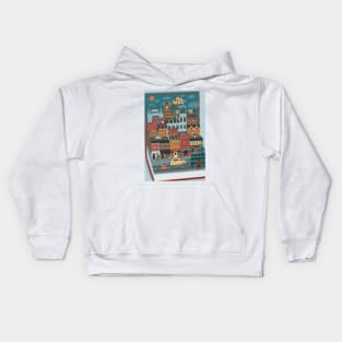 AOI London Story Poster Kids Hoodie